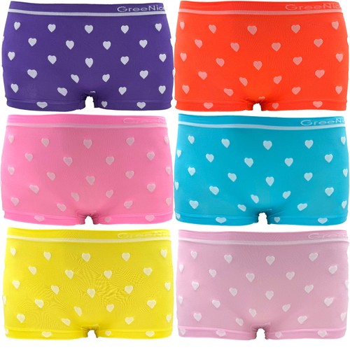 6er pack mädchen unterhose - 6er,