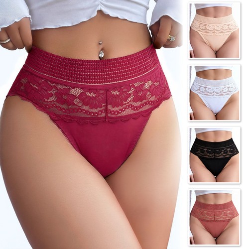 Damen slips high waist spitze - slips,